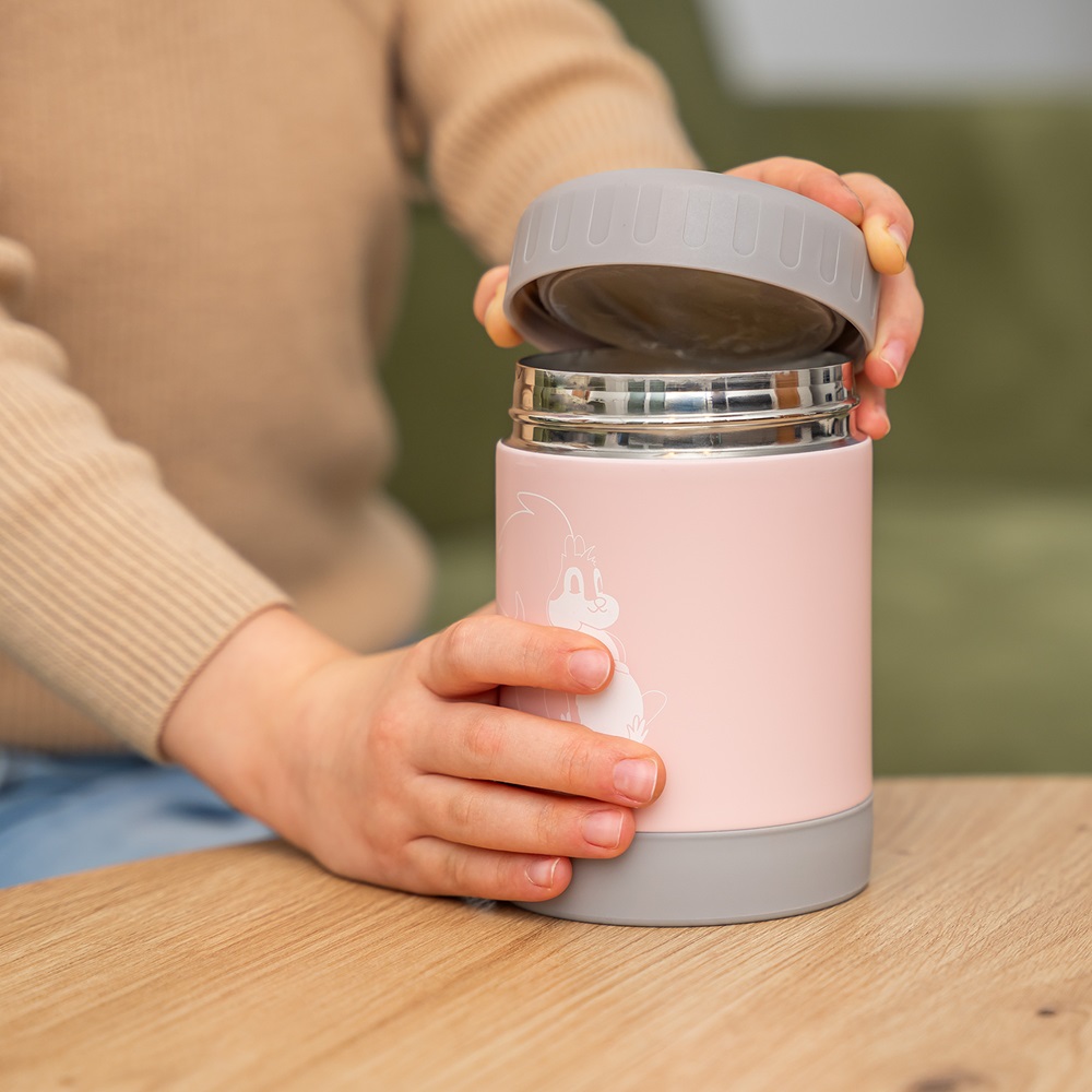 Food thermos for kids Reer ColourDesign Light Pink