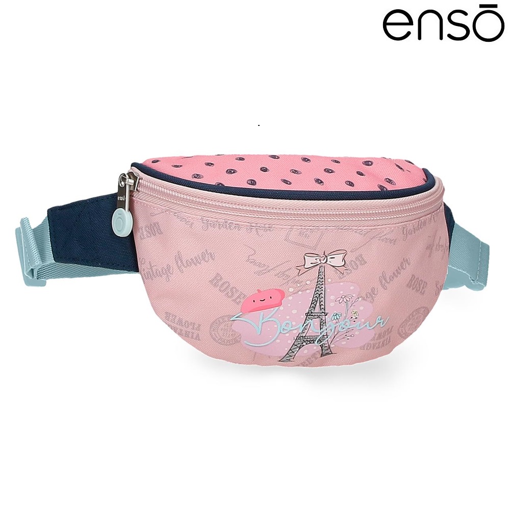 Belt and waist bag for kids Enso Bonjour Paris