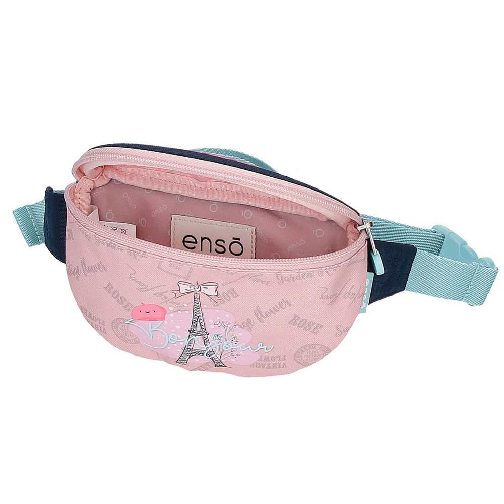 Belt and waist bag for kids Enso Bonjour Paris