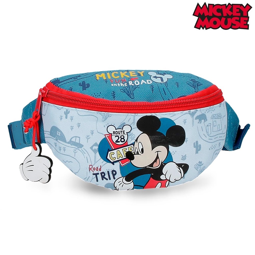 Kids Fanny Pack Mickey Mouse Road Trip