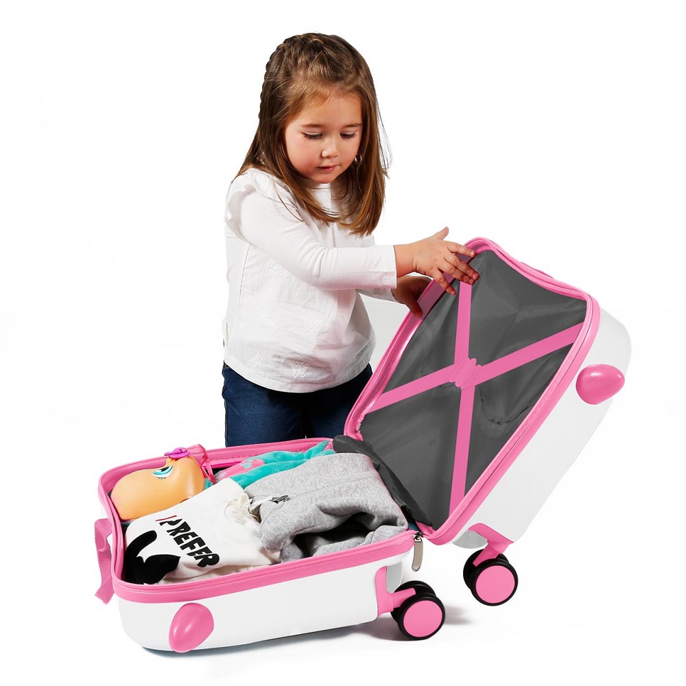 Ride on suitcase for children Movom Butterfly