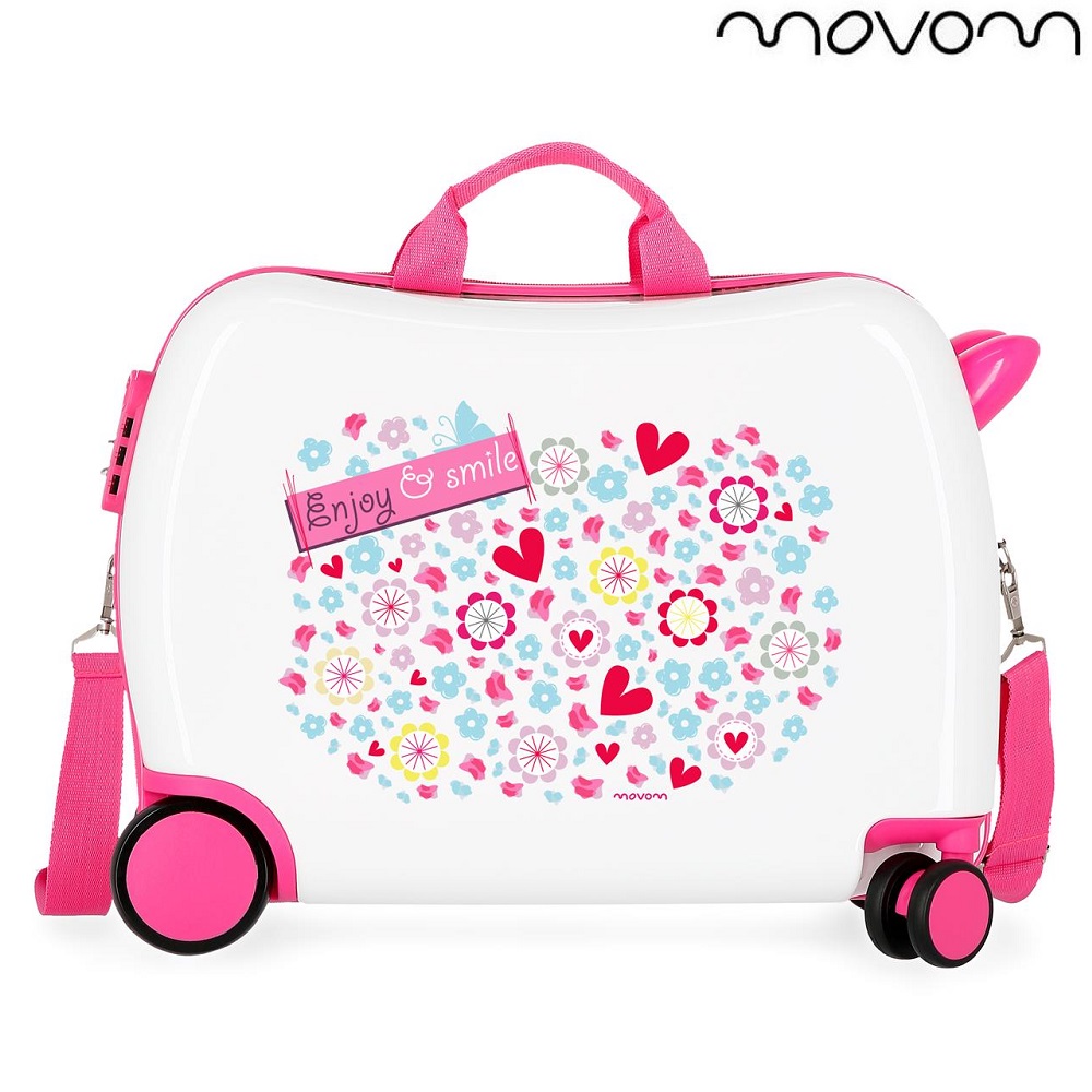 Ride on suitcase for children Movom Enjoy & Smile