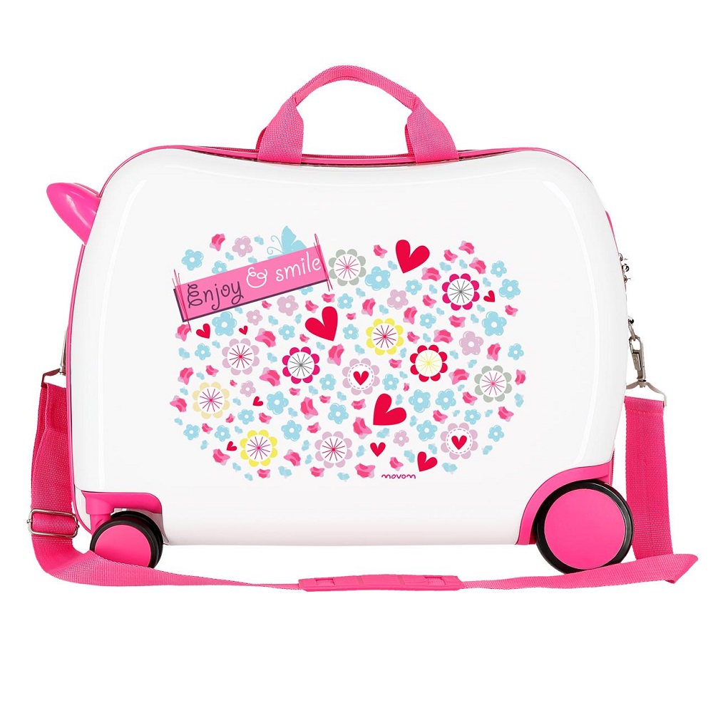 Ride on suitcase for children Movom Enjoy & Smile