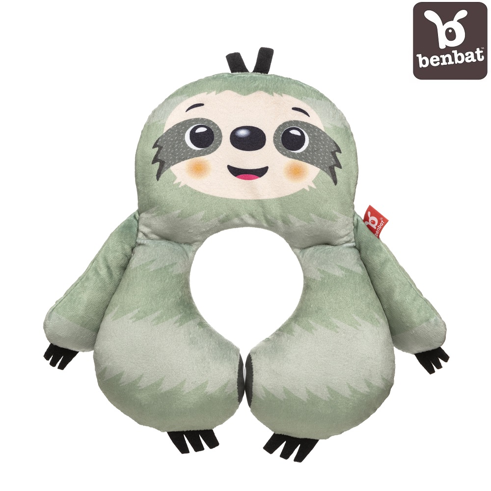 Travel neckpillow for kids Benbat Travel Toy Pillow Luciana Sloth