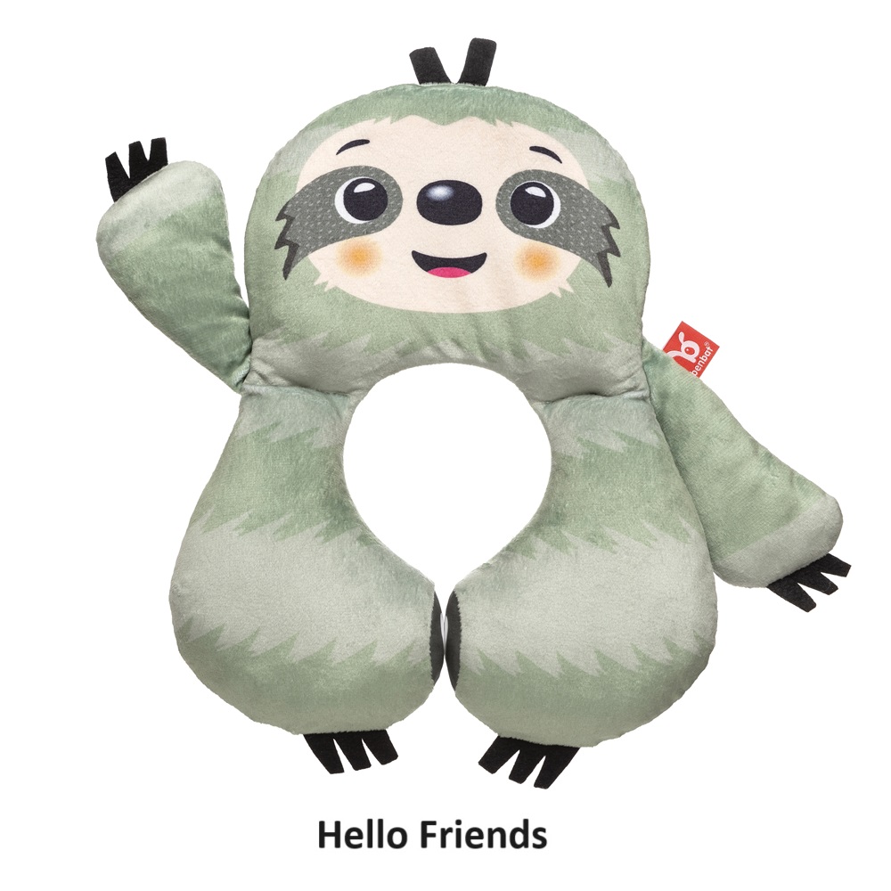 Travel neckpillow for kids Benbat Travel Toy Pillow Luciana Sloth