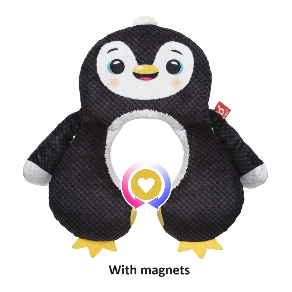 Travel neckpillow for kids Benbat Travel Toy Pillow Mark Penguin