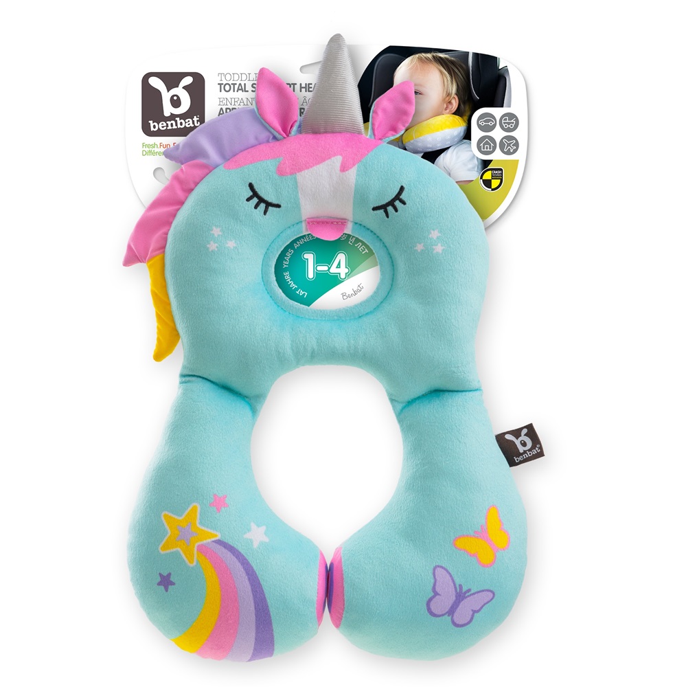 Kids' travel neck pillow Benbat Travel Friends Unicorn