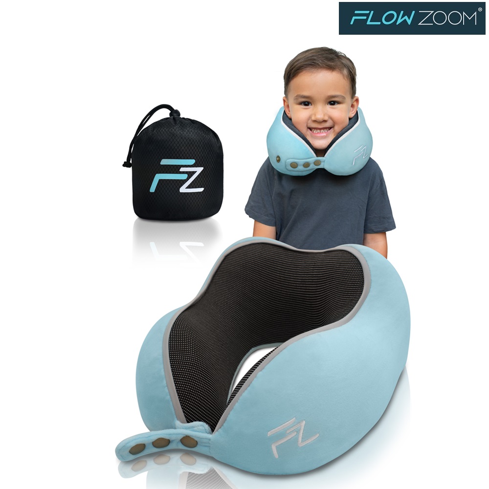 Neckpillow for kids Comfy Kids Blue Small