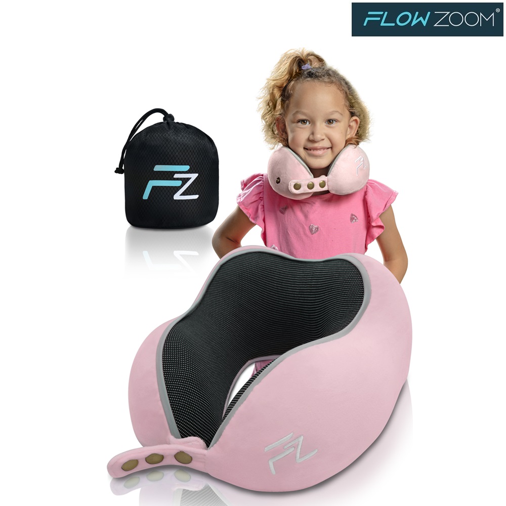 Neckpillow for kids Comfy Kids Pink Small