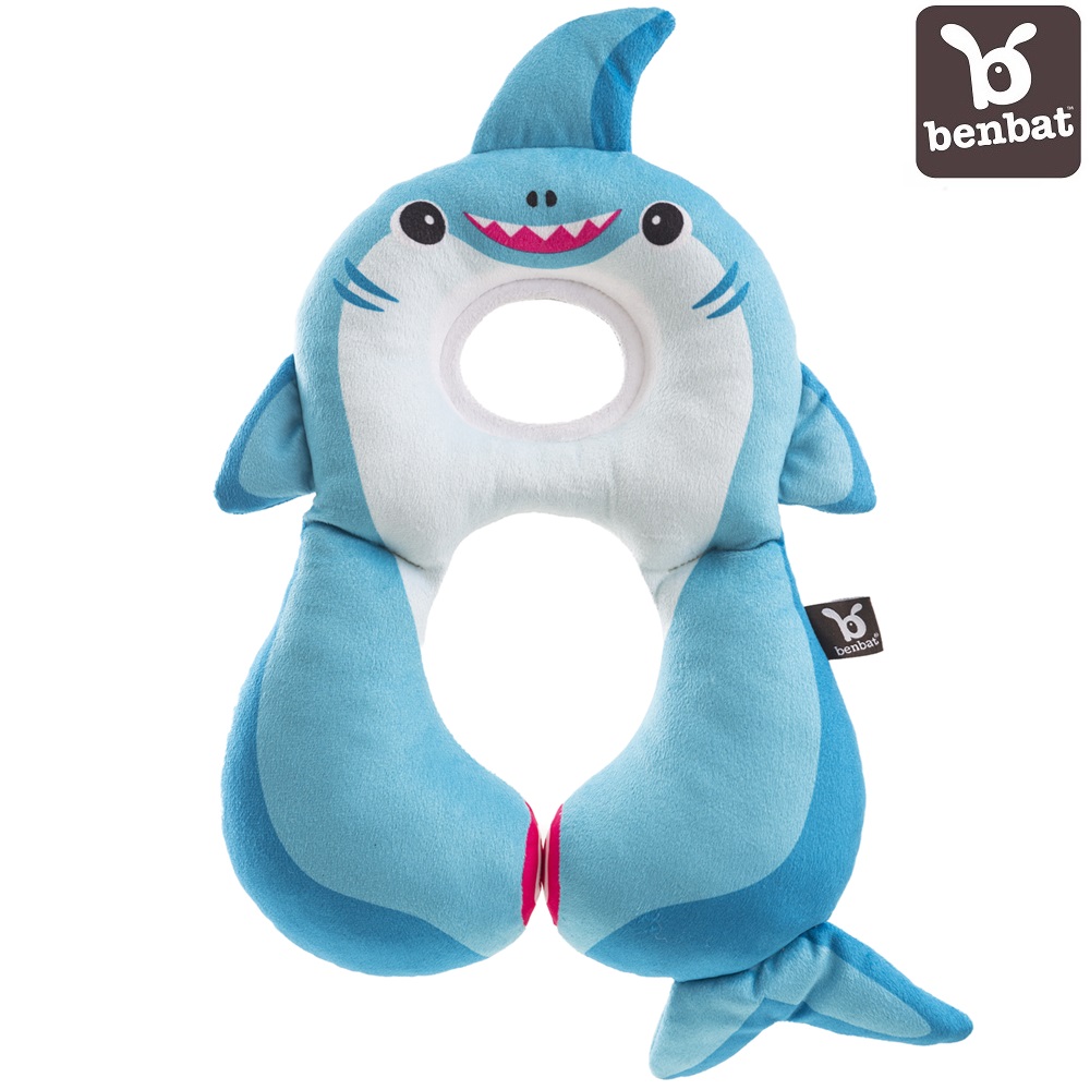 Kids' travel neck pillow Benbat Travel Friends Shark