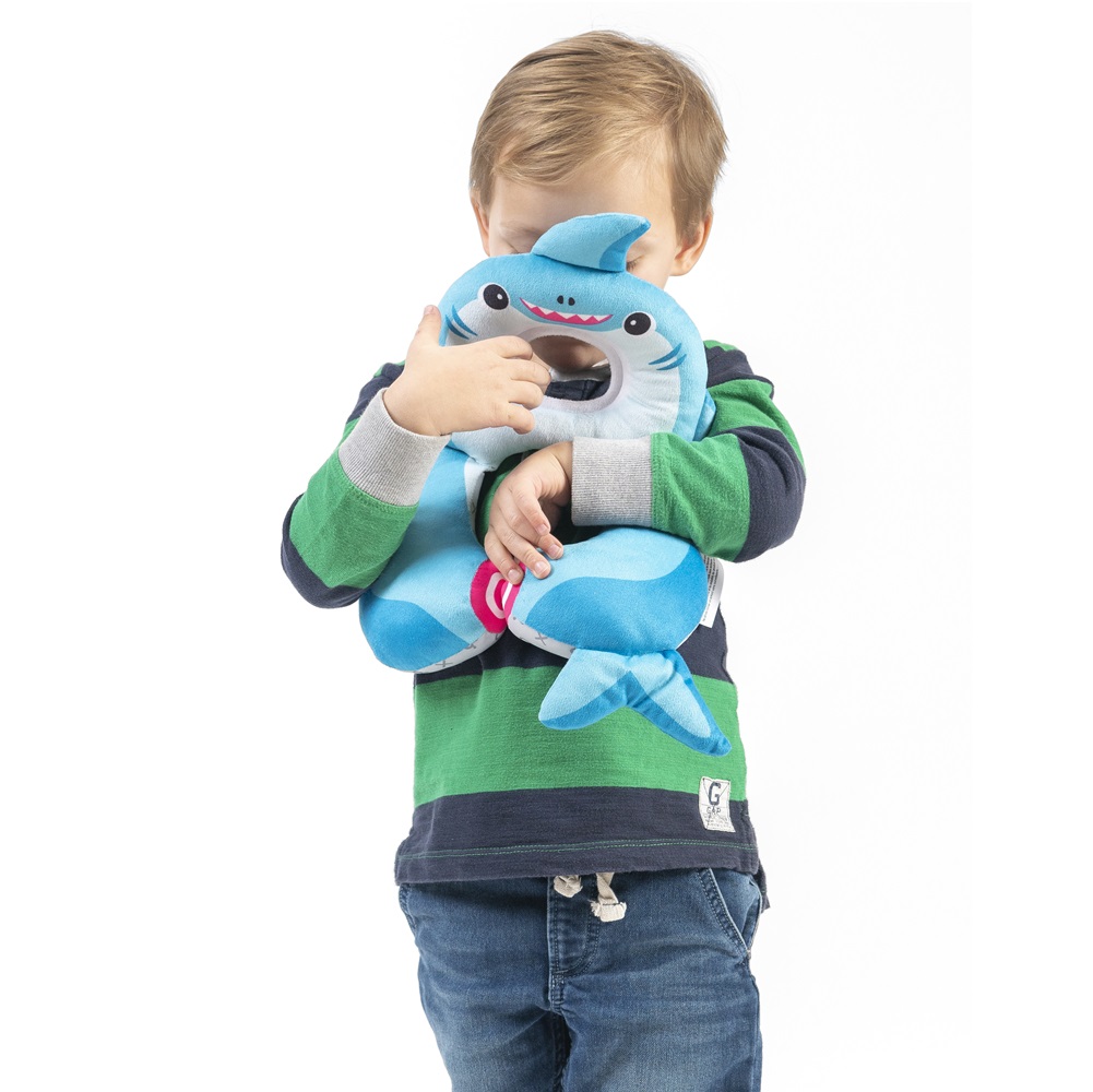 Kids' travel neck pillow Benbat Travel Friends Shark