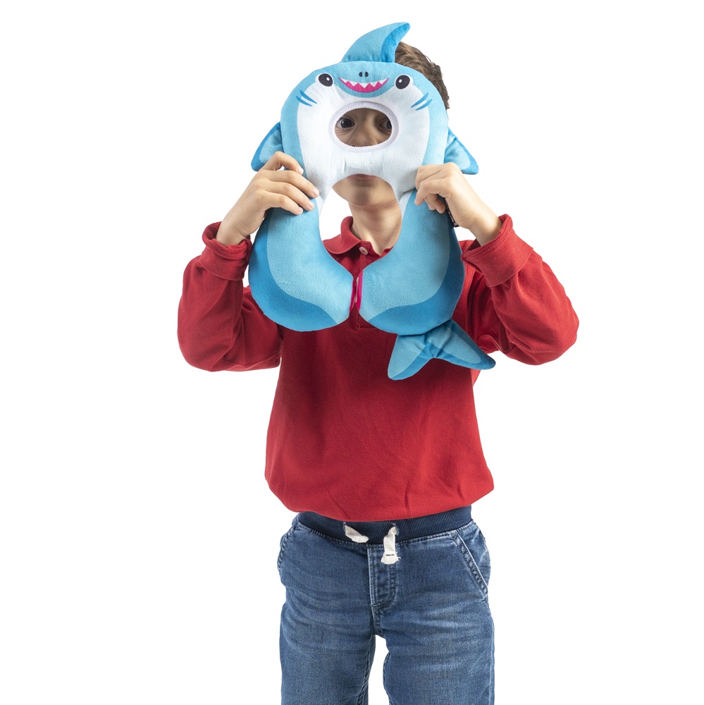 Kids' travel neck pillow Benbat Travel Friends Shark