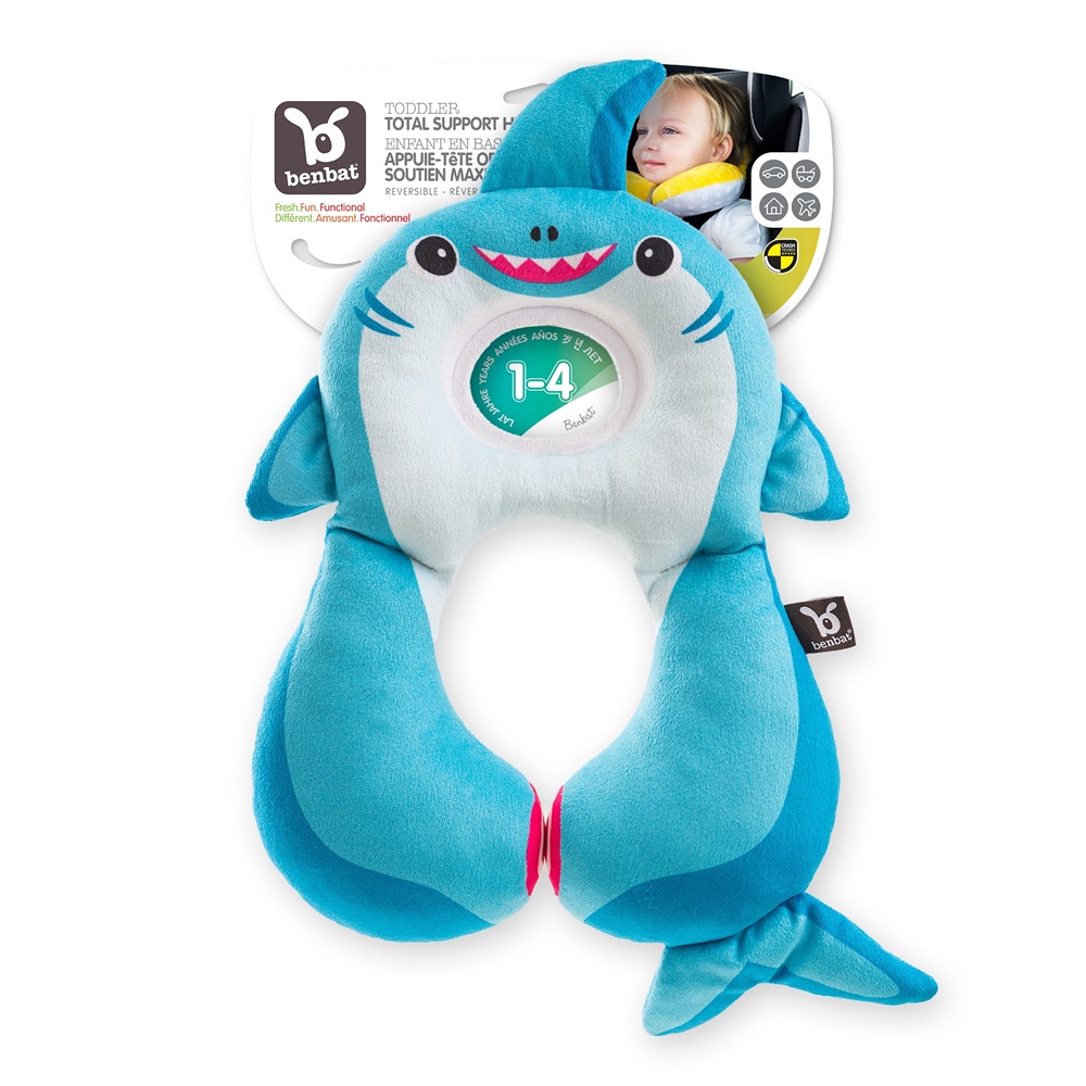 Kids' travel neck pillow Benbat Travel Friends Shark