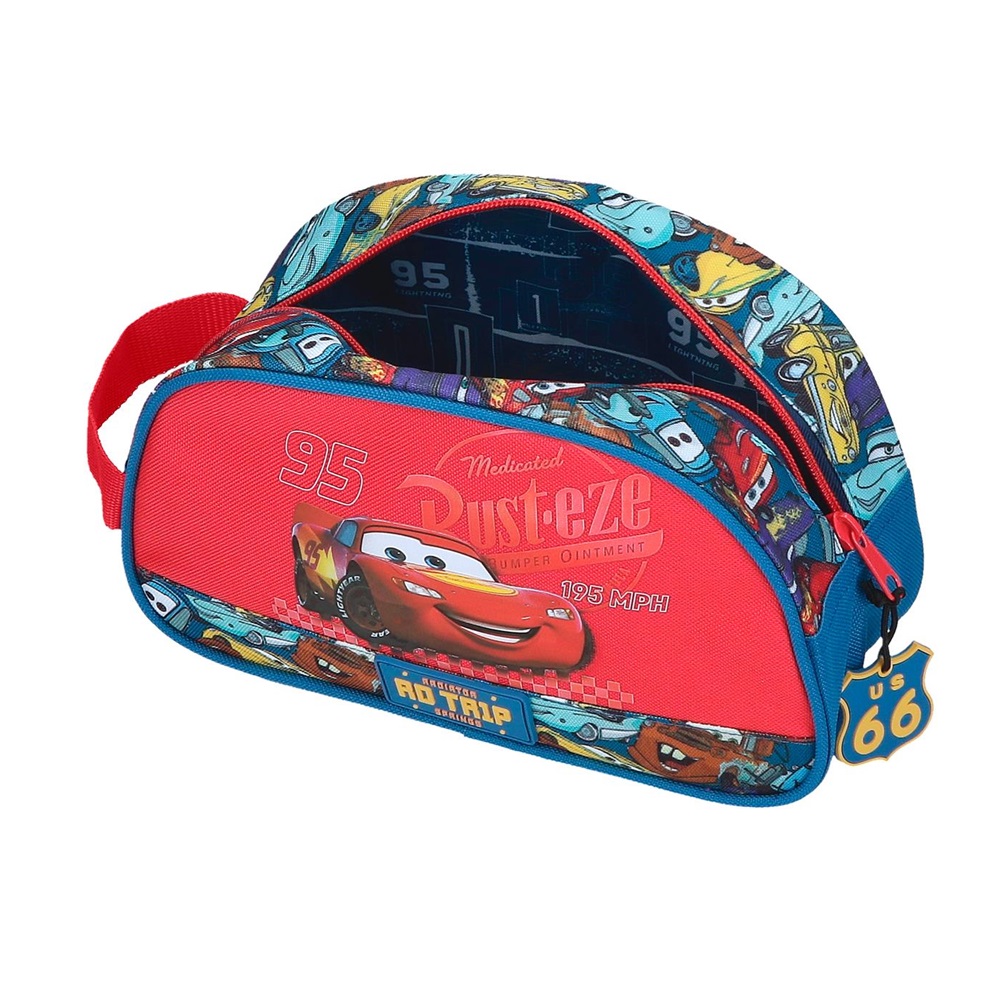 Toiletry bag for kids Cars Road Trip