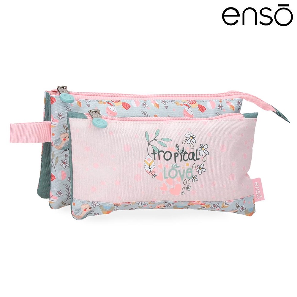 Kids' Toiletry Bag - Enso Tropical Love