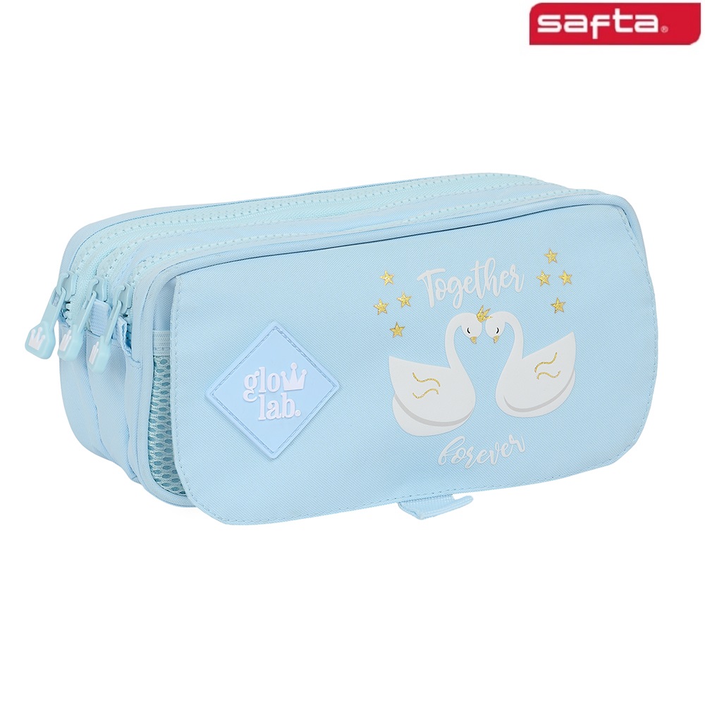 Toiletry bag for kids Glowlab Swans