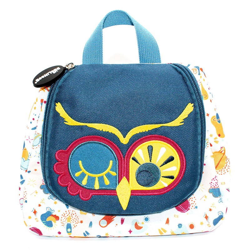 Children's toiletry bag Les Deglingos Owl