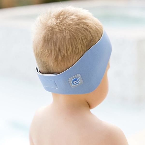 Swimming ear band for kids SplashAbout Blue