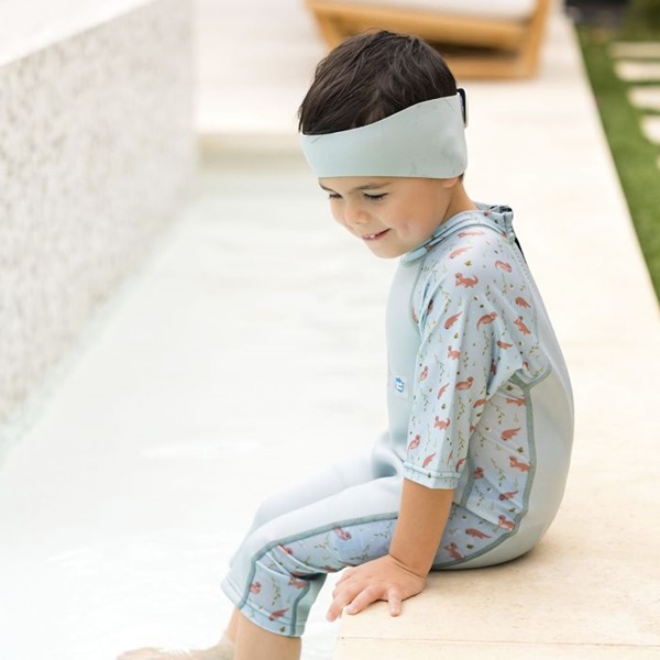 Swimming ear band for kids SplashAbout Pistachio