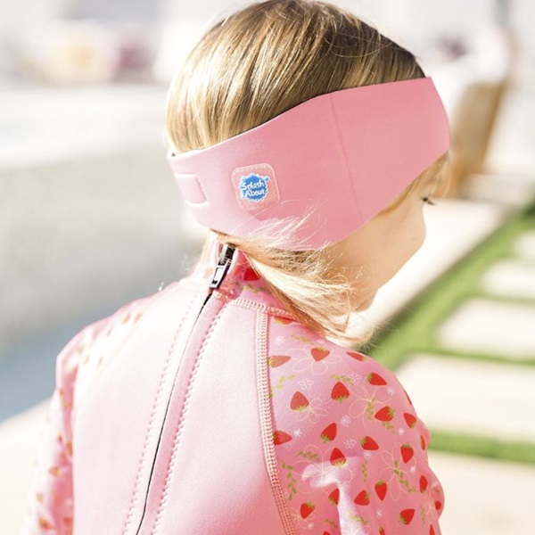 Swimming ear band for kids SplashAbout Pink