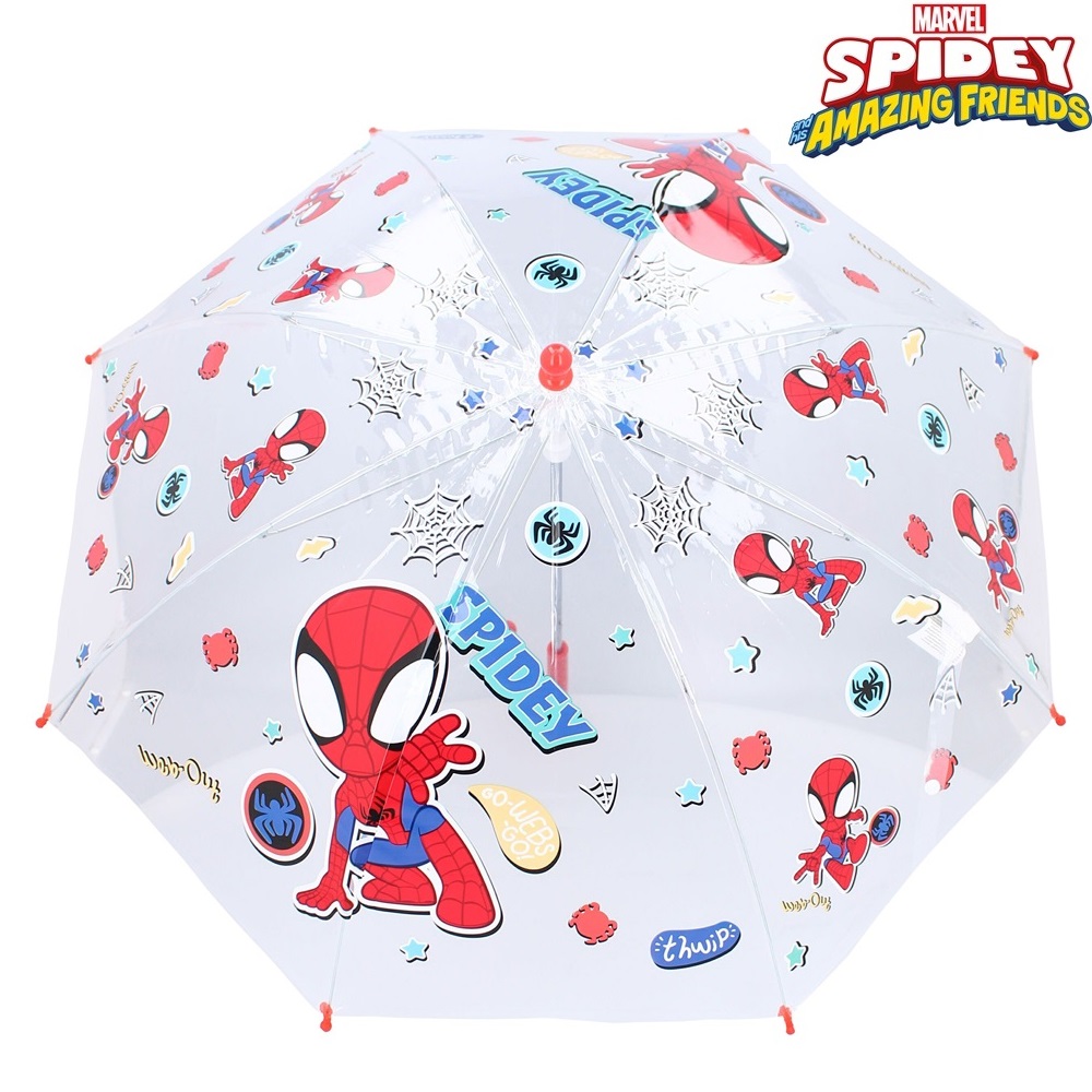 Umbrella for Kids - Spidey Rainy Days