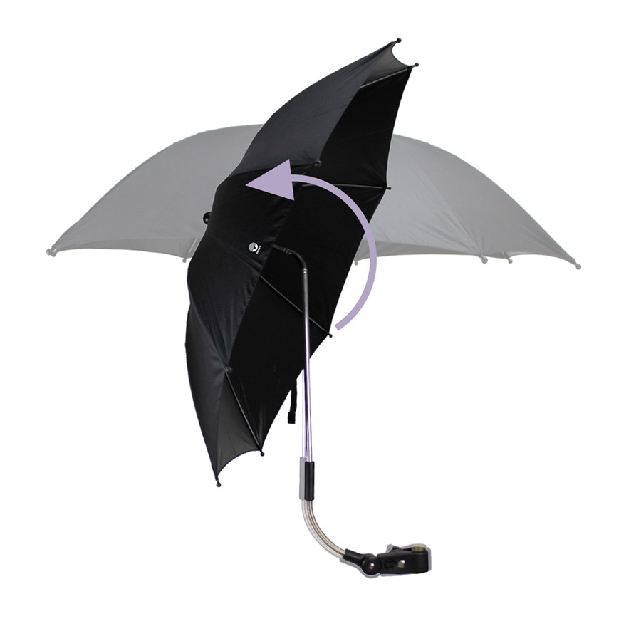 Buggy parasol Dooky Black