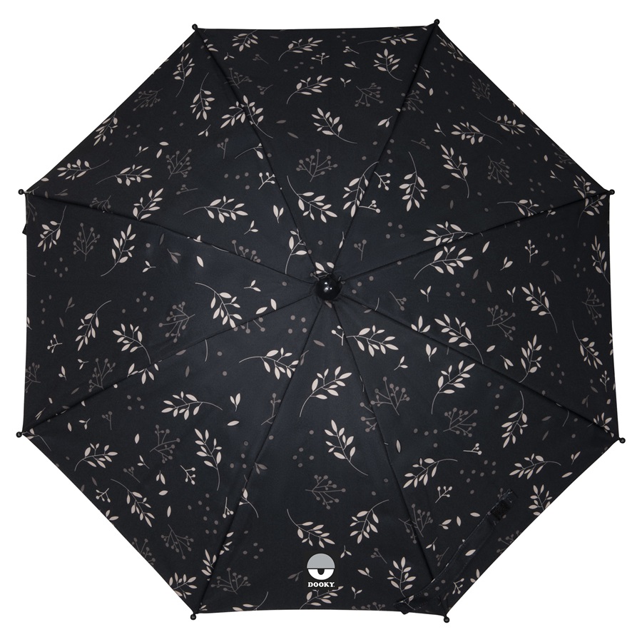 Buggy parasol Dooky Black Leaves