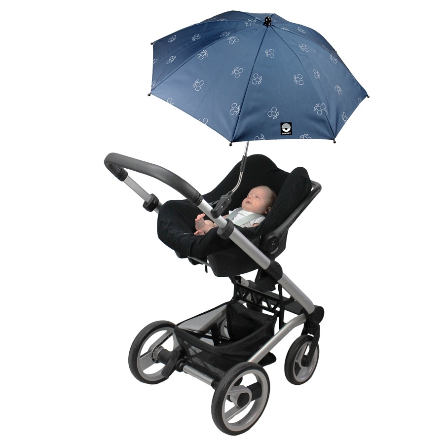 Buggy parasol Dooky Blue Cherry