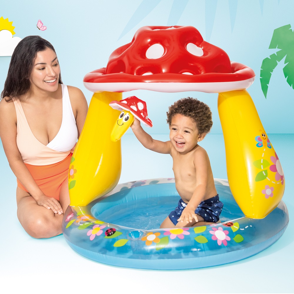 Inflatable pool for kids Intex Mushroom