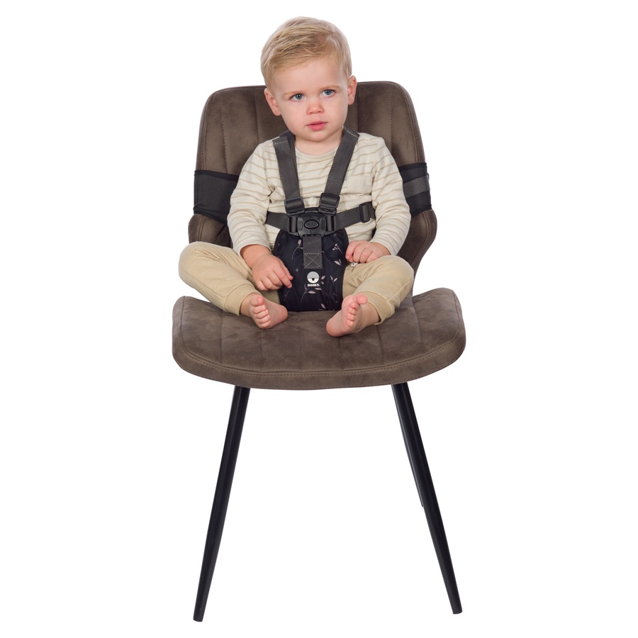 Travel high chair Dooky Black Leaves