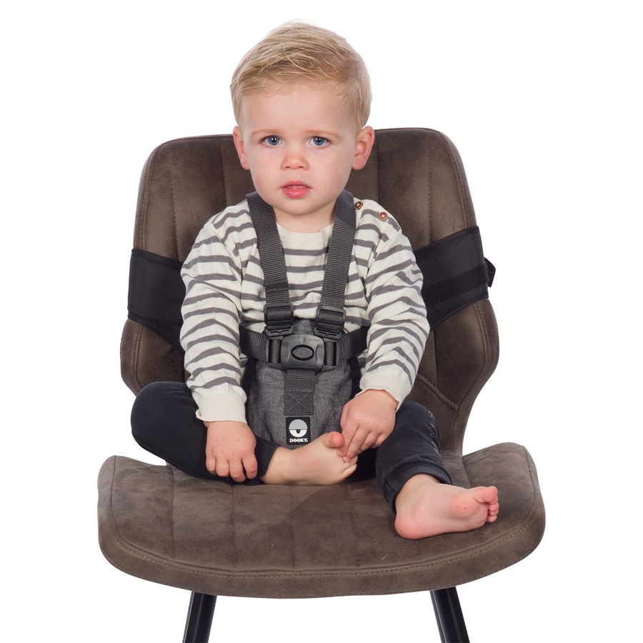 Travel high chair Dooky Black Grey