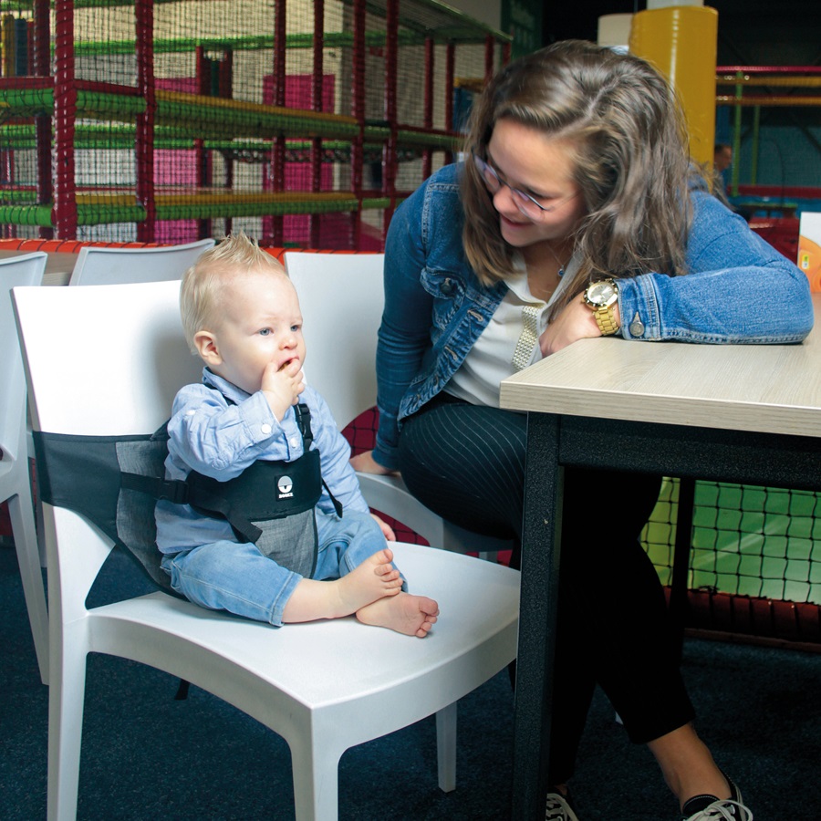 Travel high chair Dooky Black Grey