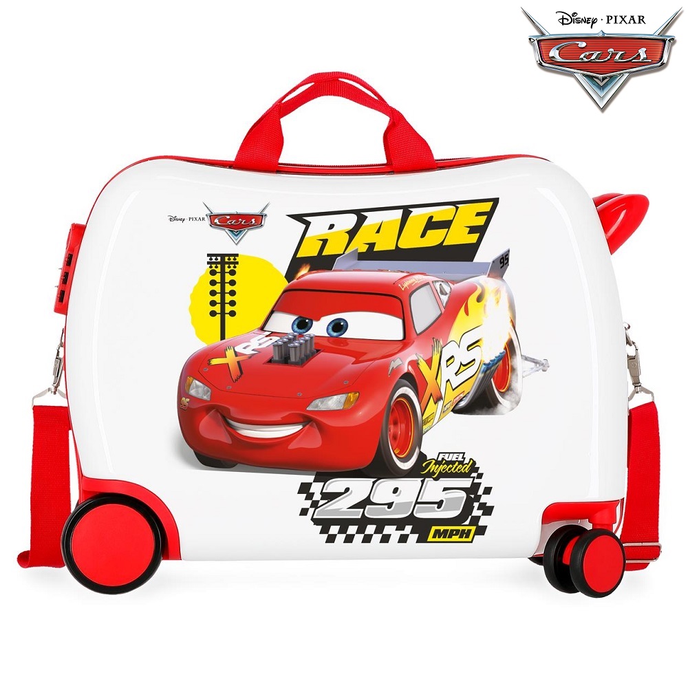 Ride on suitcase for children Cars Race