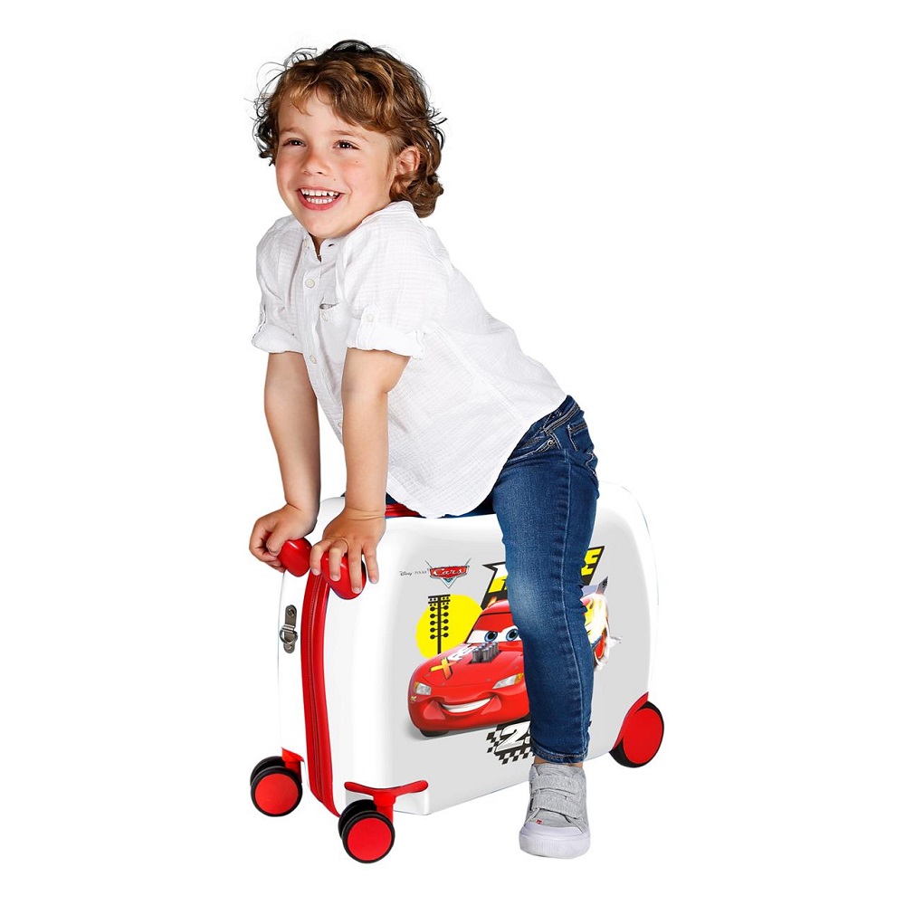 Ride on suitcase for children Cars Race