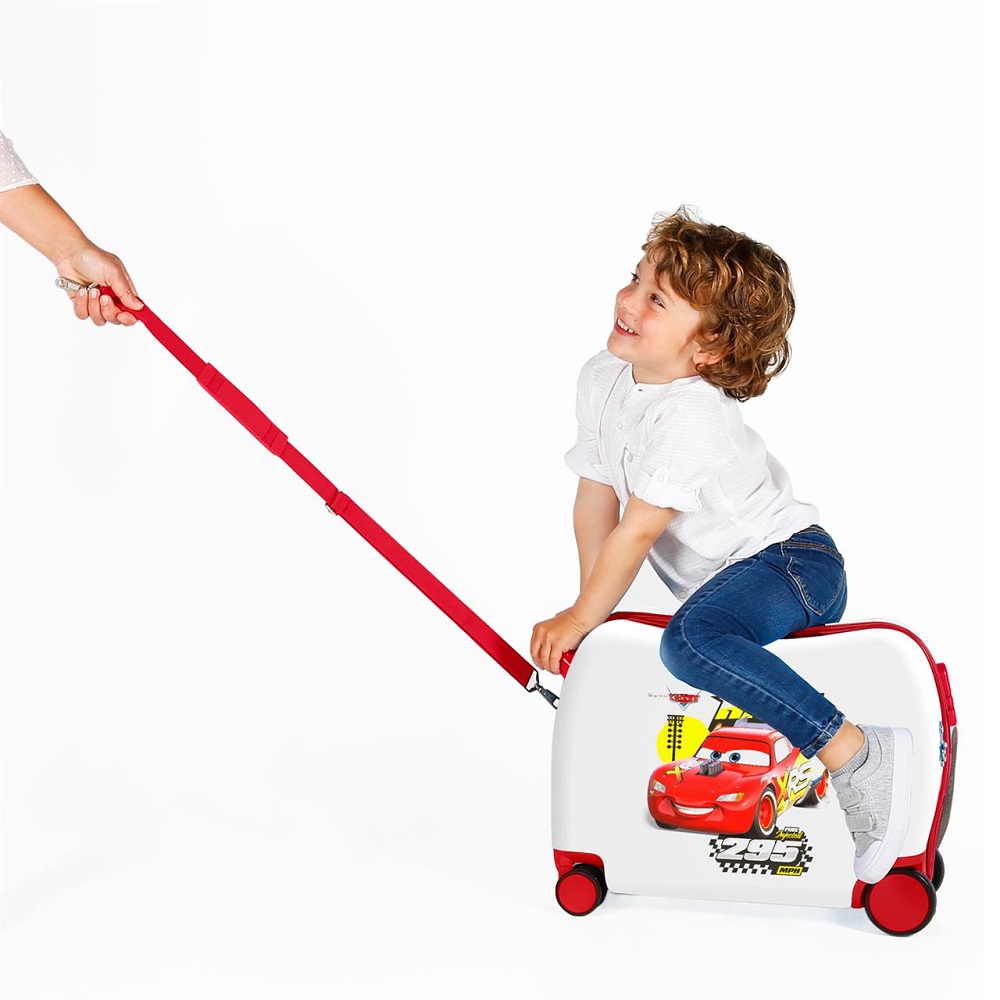 Ride on suitcase for children Cars Race