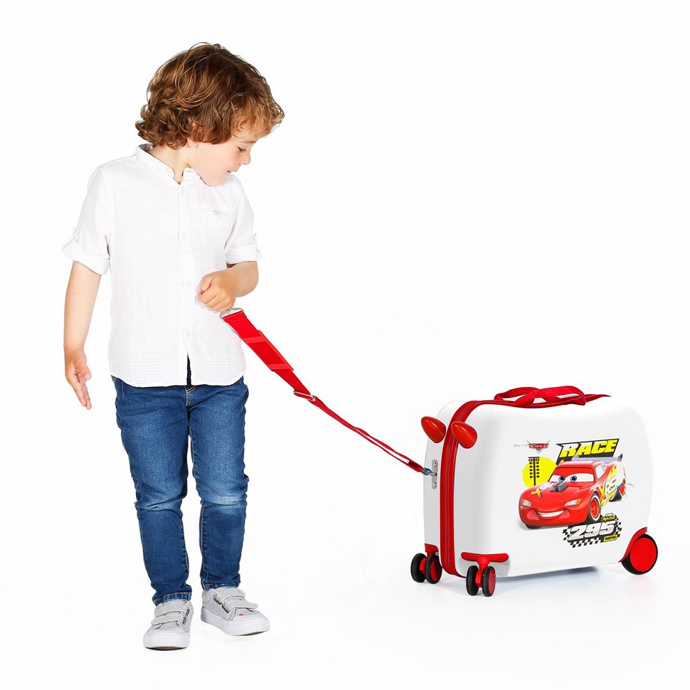 Ride on suitcase for children Cars Race