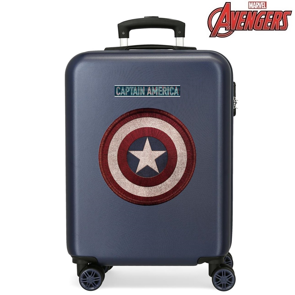 Suitcase for kids Avengers Captan America Stars