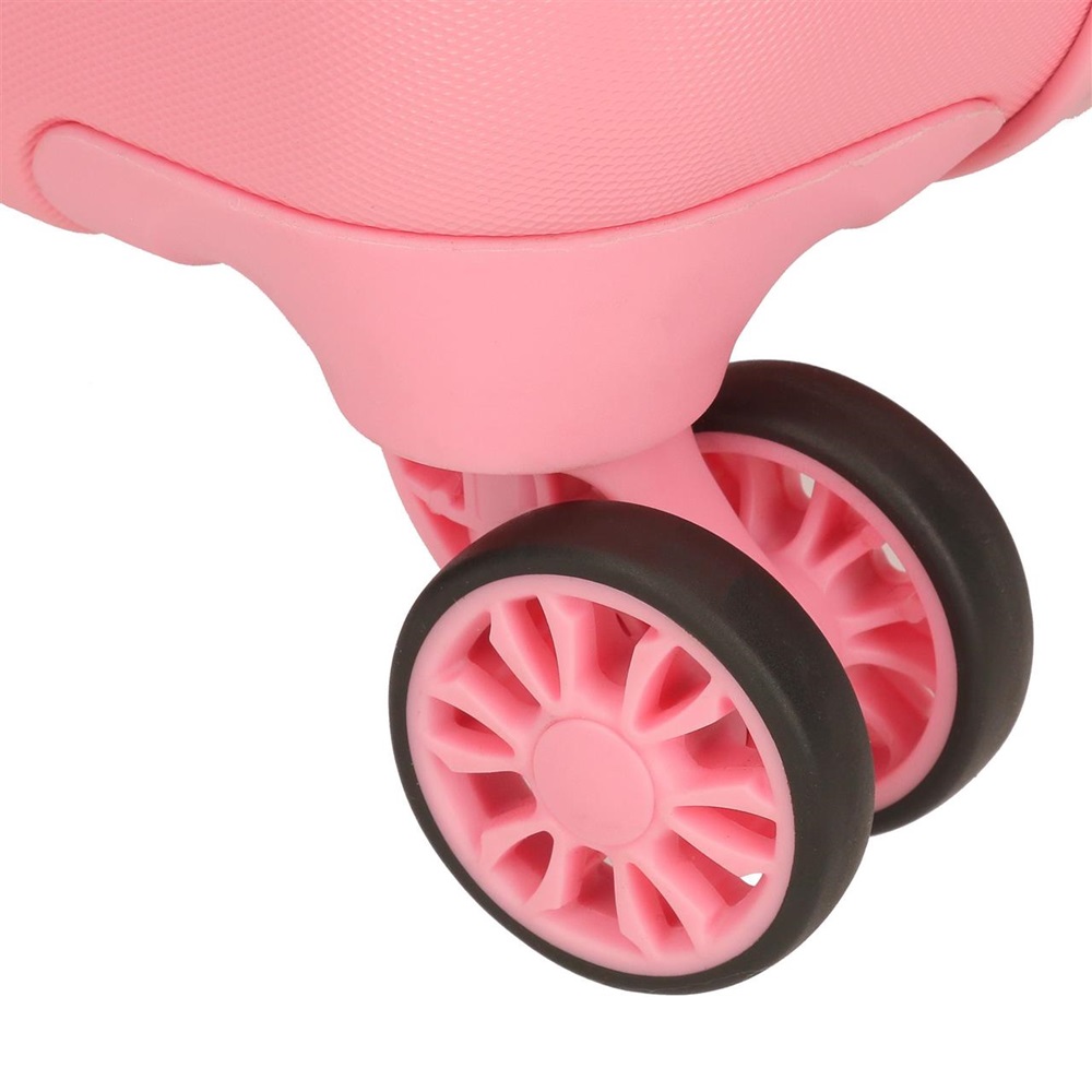 Suitcase for kids Enso Magic Summer Pink