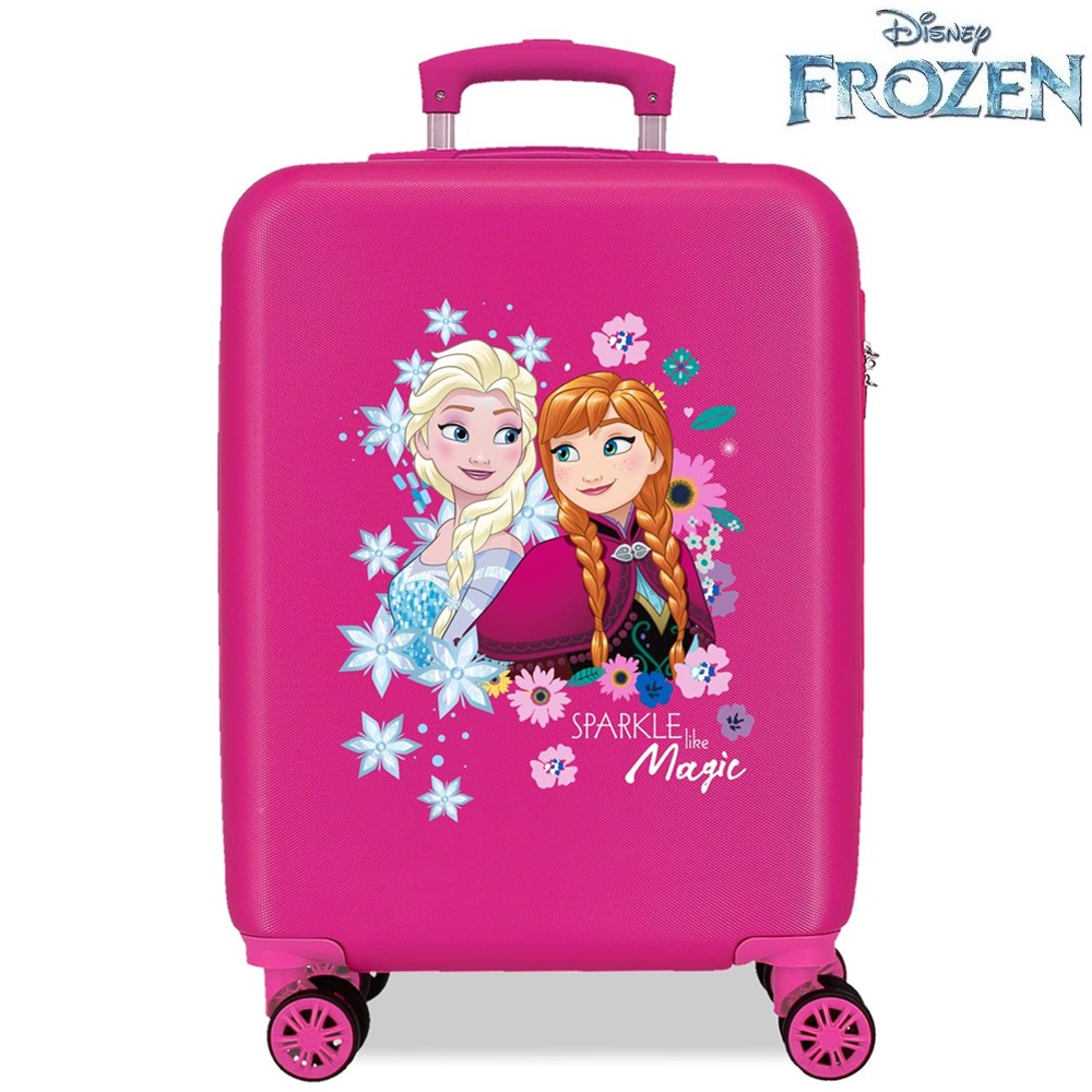 Suitcase for kids Frozen Sparkle Like Magic Pink