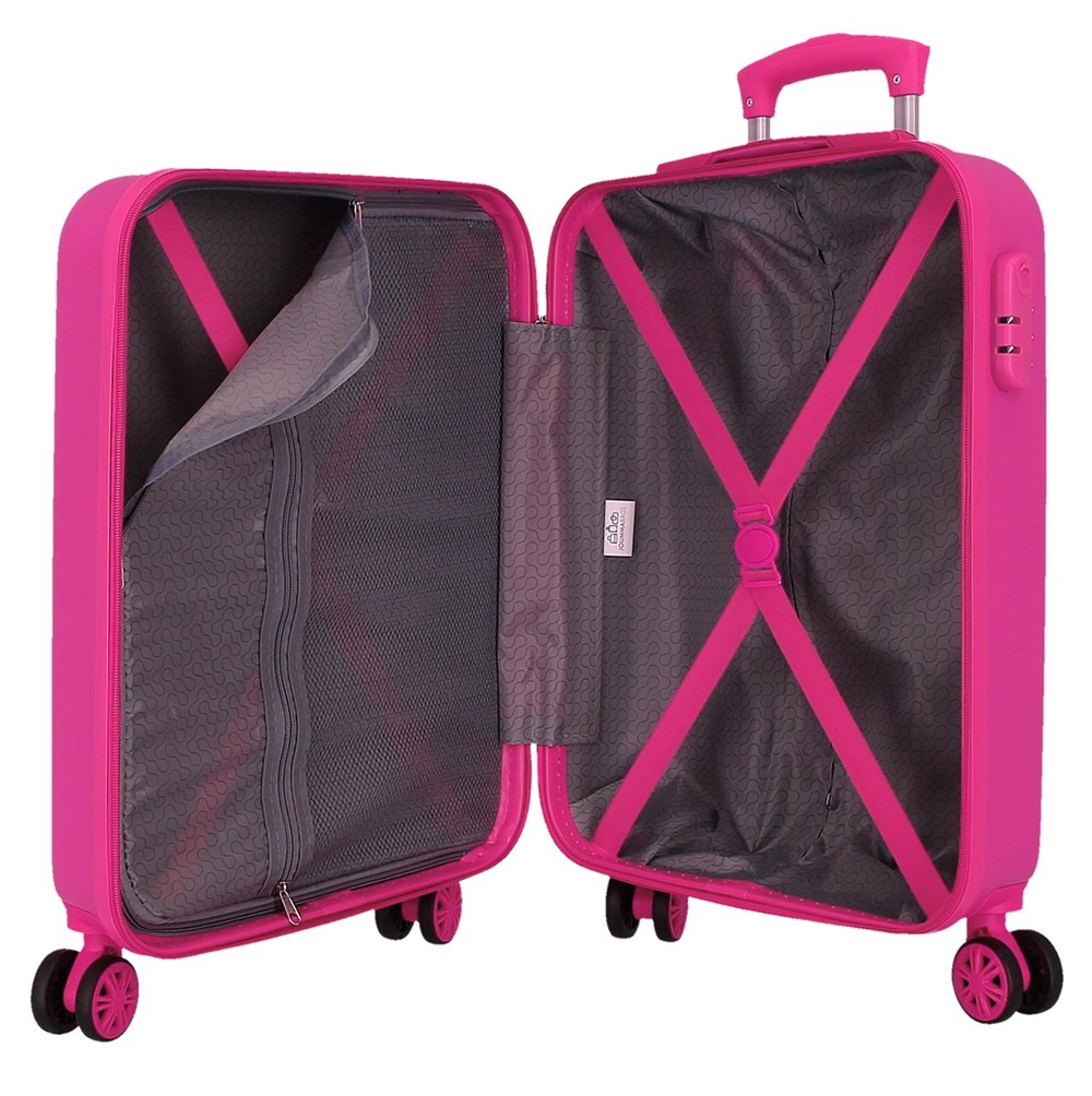 Suitcase for kids Frozen Sparkle Like Magic Pink