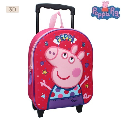 Suitcase for kids Peppa Pig Friends Around Town 3D