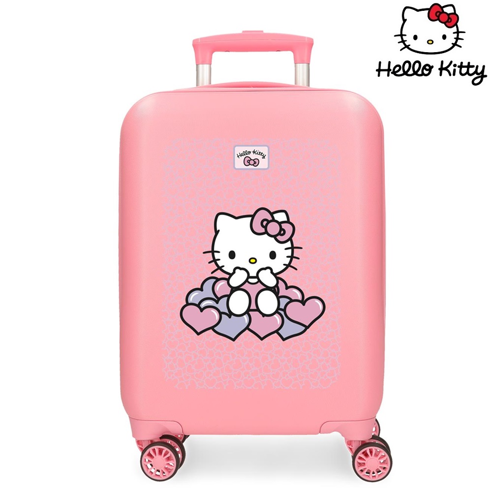 Suitcase for kids Hello Kitty Hearts and Dots