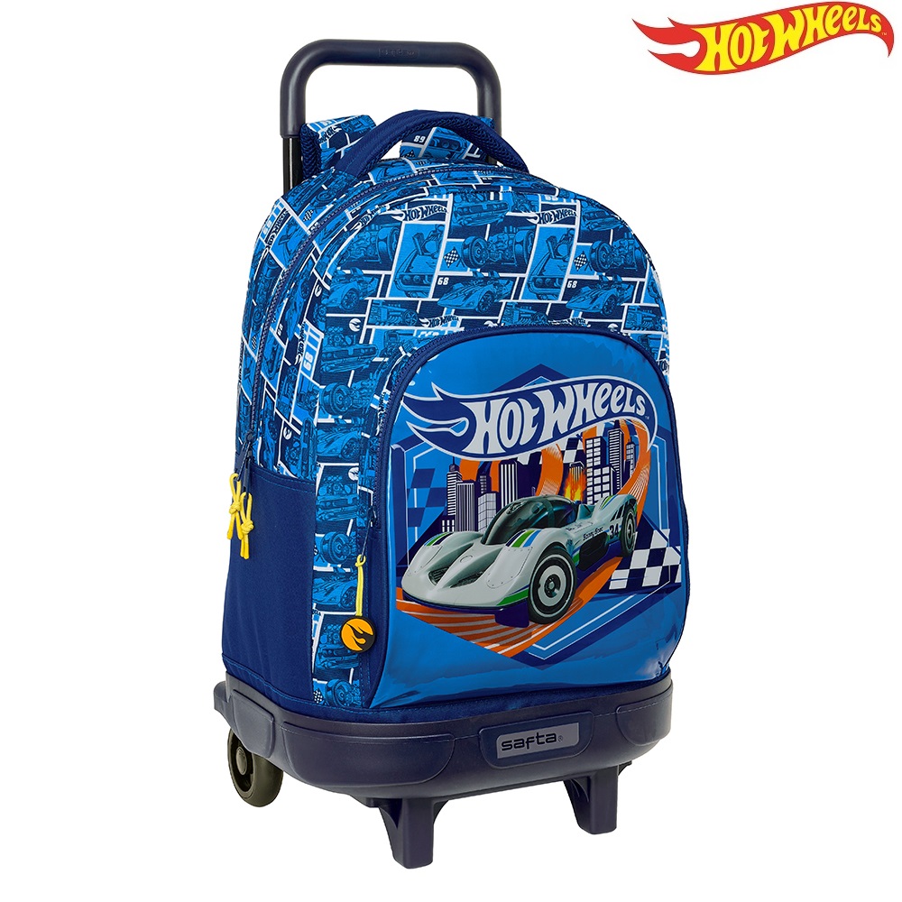 Trolley backpack for kids Hot Wheels Sonny