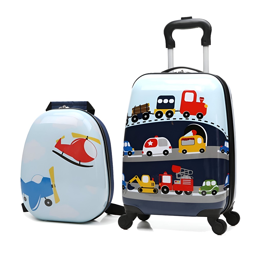 Suitcase and backpack Marko Travel Set Vehicles