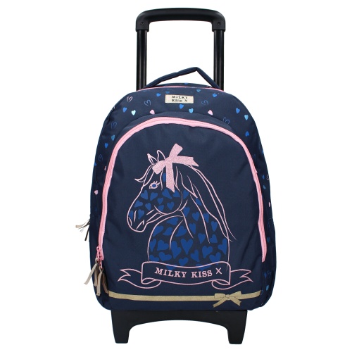 Trolley backpack for kids Milky Kiss We Are One