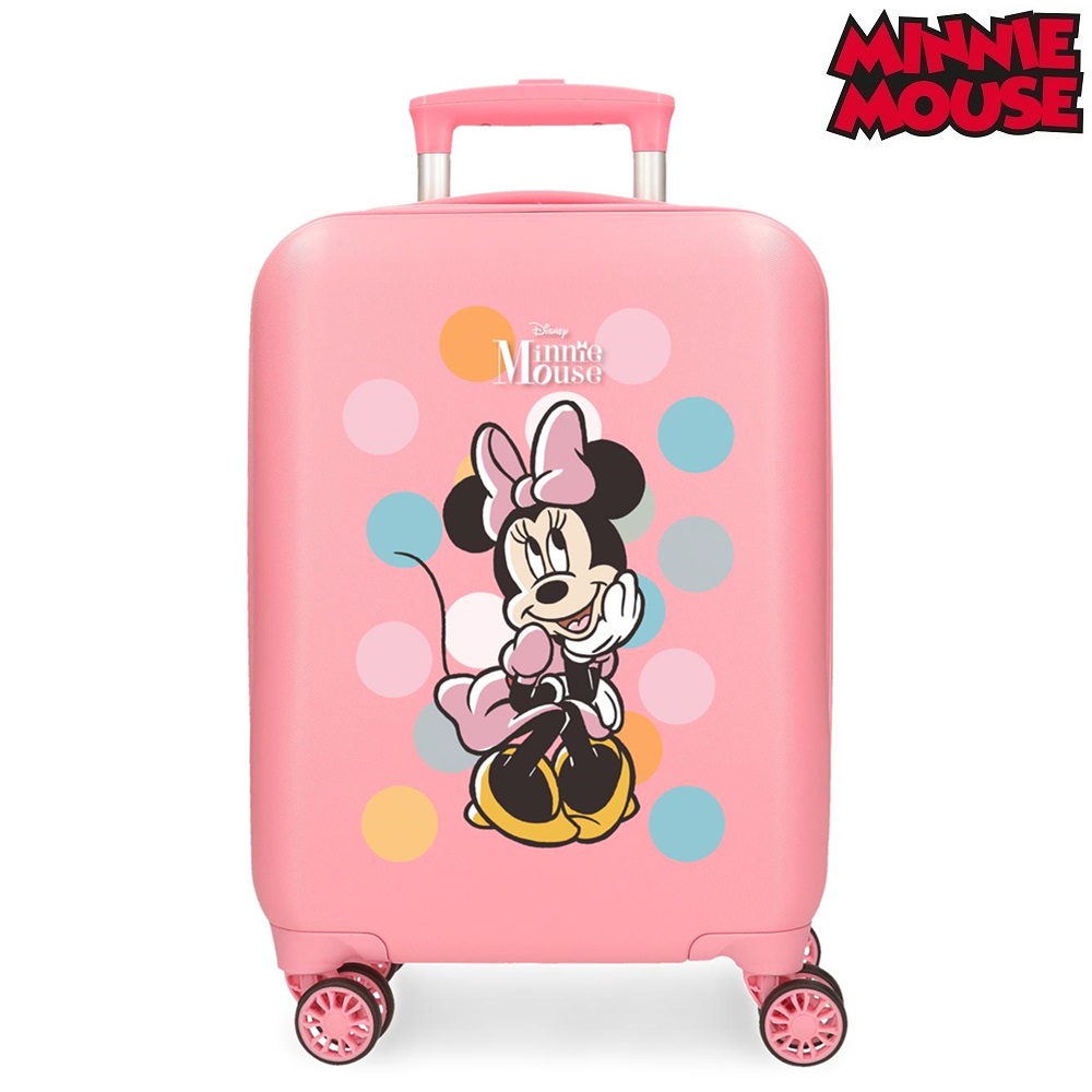 Suitcase for kids Minnie Mouse Coquette Pink