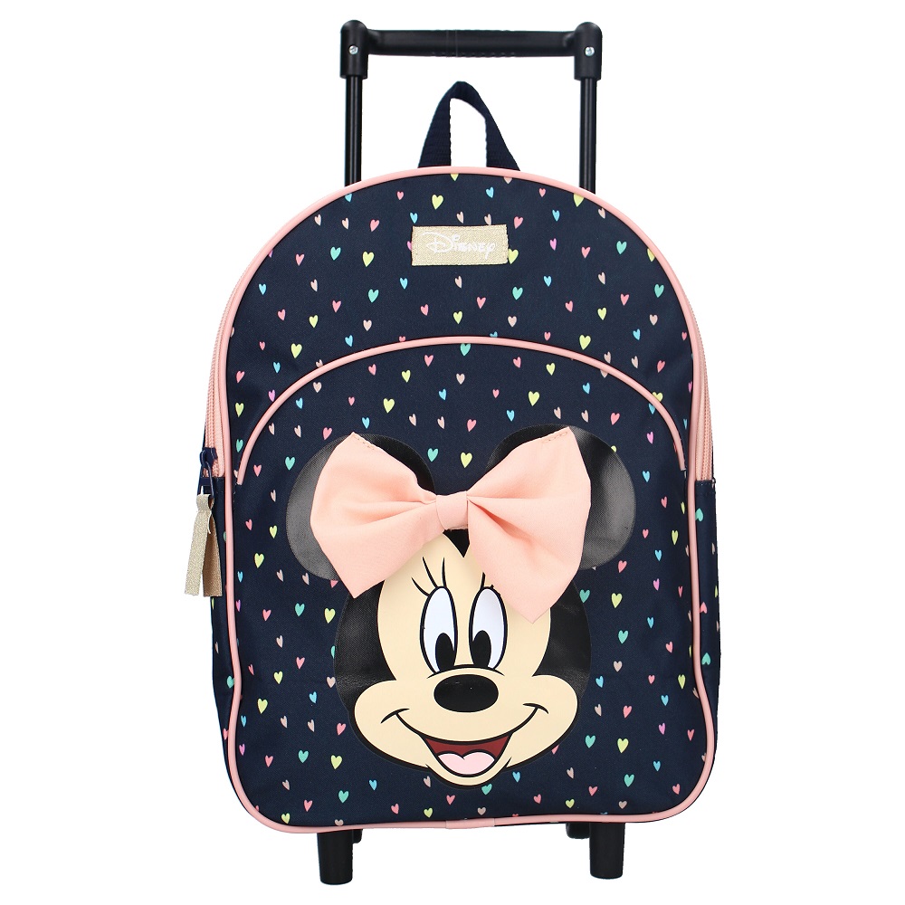 Trolley backpack for kids Minnie Mouse Like You Lots Bow