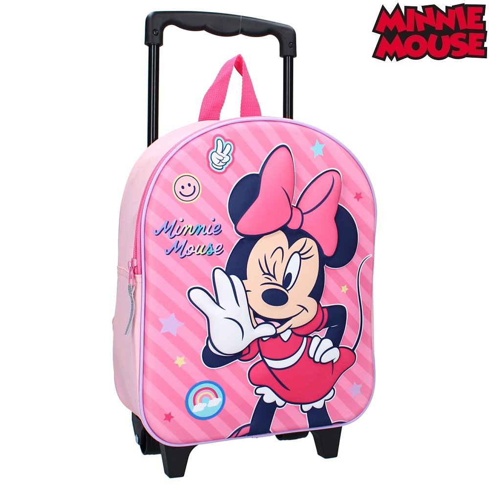 Trolley backpack for kids Minnie Mouse Fashion Besties