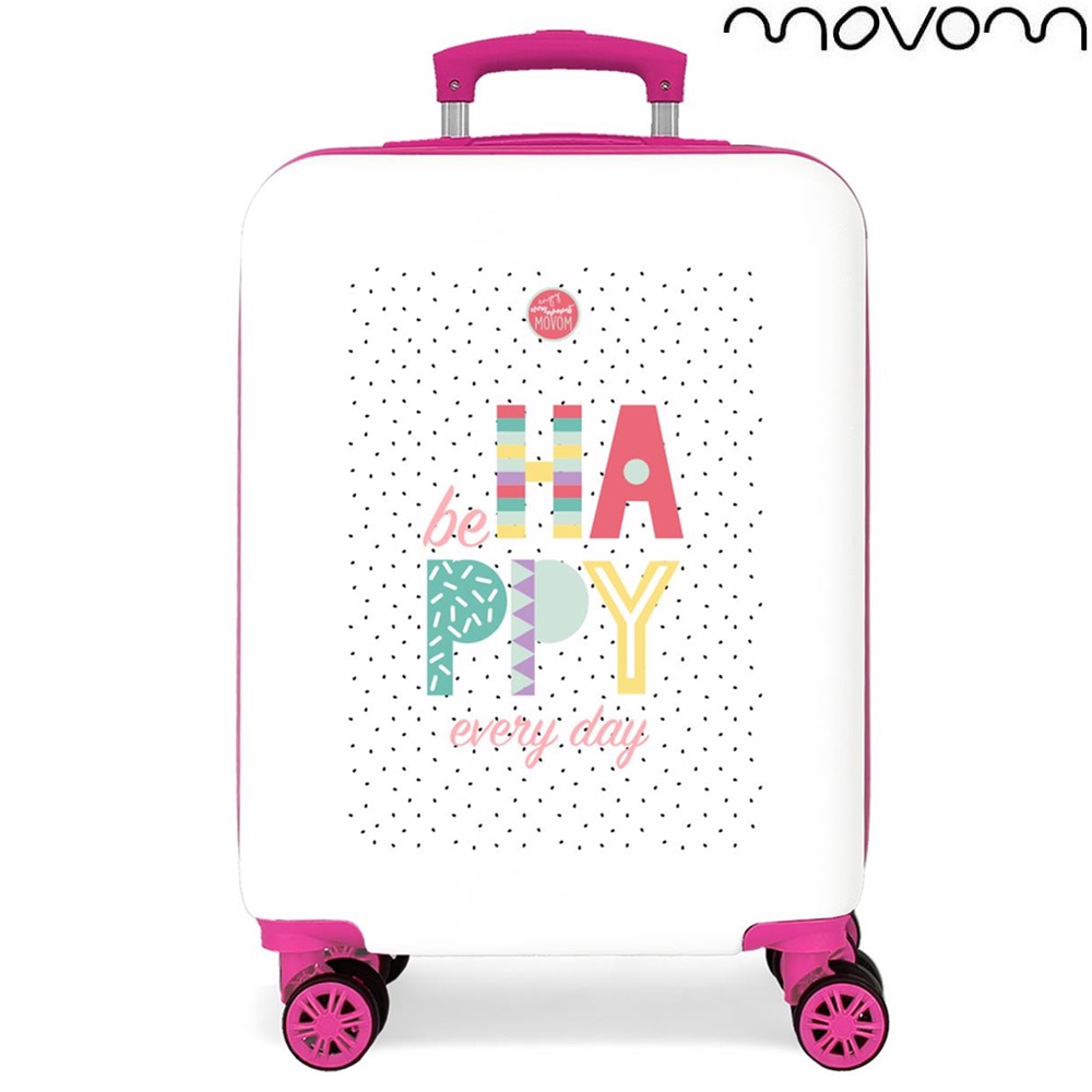 Suitcase for kids Movom Be Happy