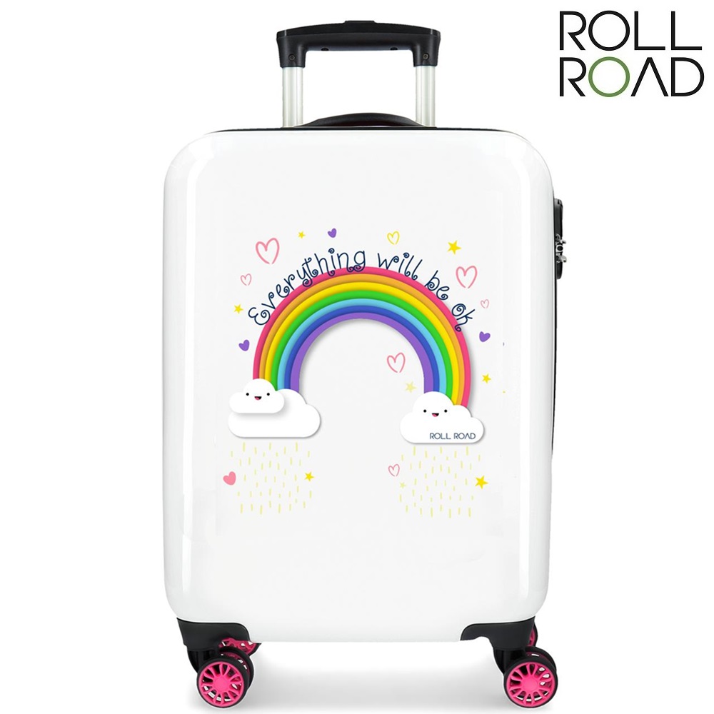 Suitcase for kids Roll Road Everything is ok